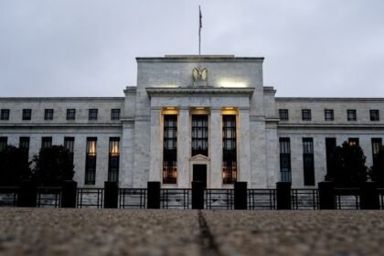 Prédio do Federal Reserve em Washington — Foto: Stefani Reynolds/Bloomberg