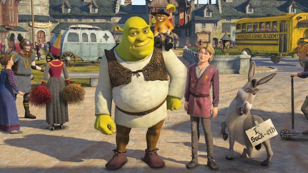 Shrek Terceiro (2007) via Dreamworks/reprodução