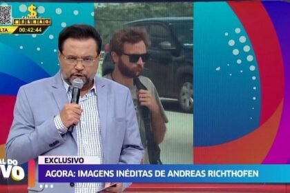 Geraldo Luís bateu recorde na RedeTV! com entrevista com Andreas Richthofen, irmão de Suzane