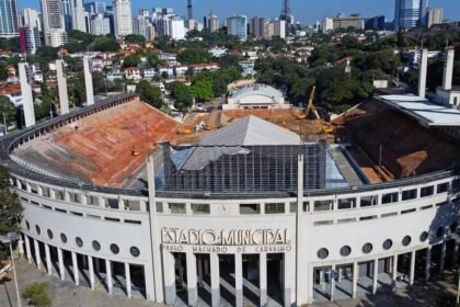 Mercado Livre investe R$ 1 bi no estádio do Pacaembu — Foto: Edilson Dantas / O Globo